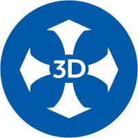3D ispuh zraka
