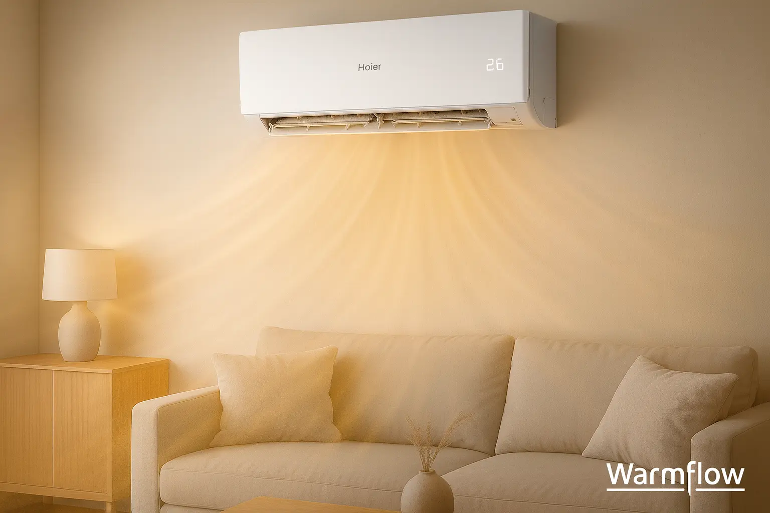 Haier Warmflow tehnologija udobnog grijanja